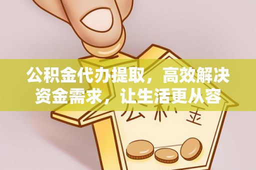 观音公积金代办提取，高效解决资金需求，让生活更从容