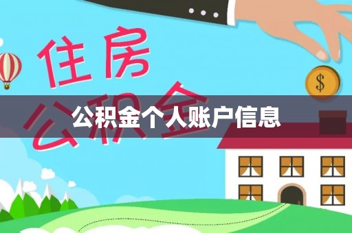 观音公积金个人账户信息