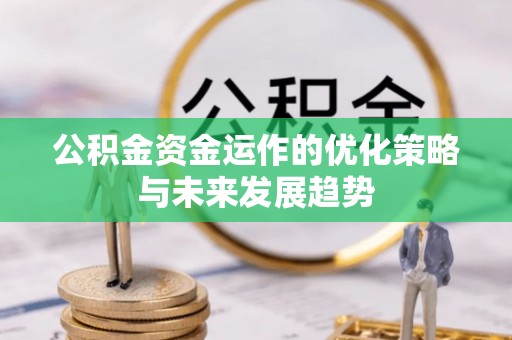 观音公积金资金运作的优化策略与未来发展趋势