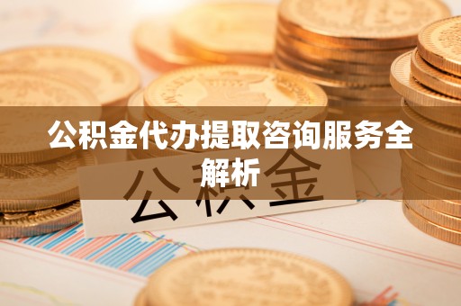 观音公积金代办提取咨询服务全解析