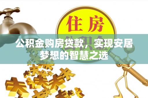 观音公积金购房贷款，实现安居梦想的智慧之选