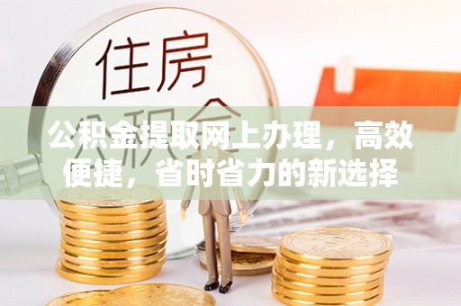 观音公积金提取网上办理，高效便捷，省时省力的新选择