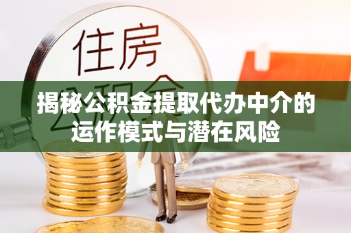 观音揭秘公积金提取代办中介的运作模式与潜在风险