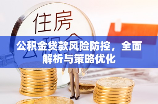 观音公积金贷款风险防控，全面解析与策略优化