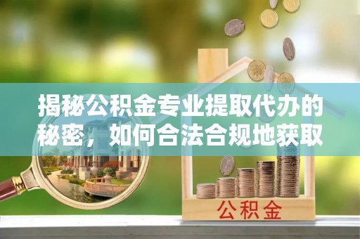 观音揭秘公积金专业提取代办的秘密，如何合法合规地获取你的住房基金？