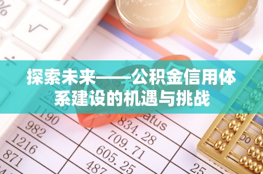 观音探索未来——公积金信用体系建设的机遇与挑战