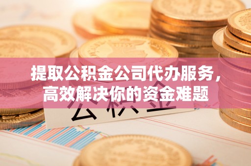观音提取公积金公司代办服务，高效解决你的资金难题