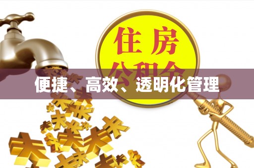 观音便捷、高效、透明化管理