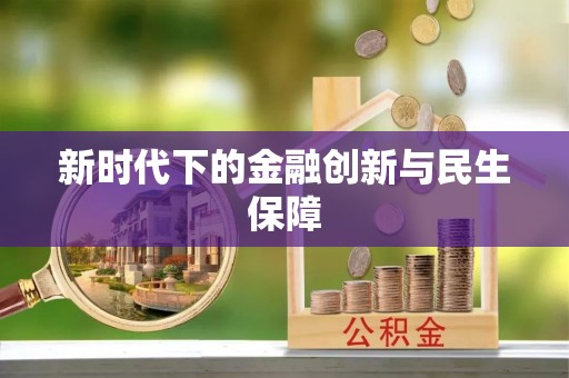观音新时代下的金融创新与民生保障
