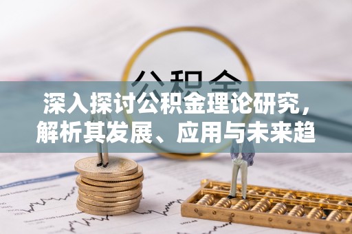 观音深入探讨公积金理论研究，解析其发展、应用与未来趋势